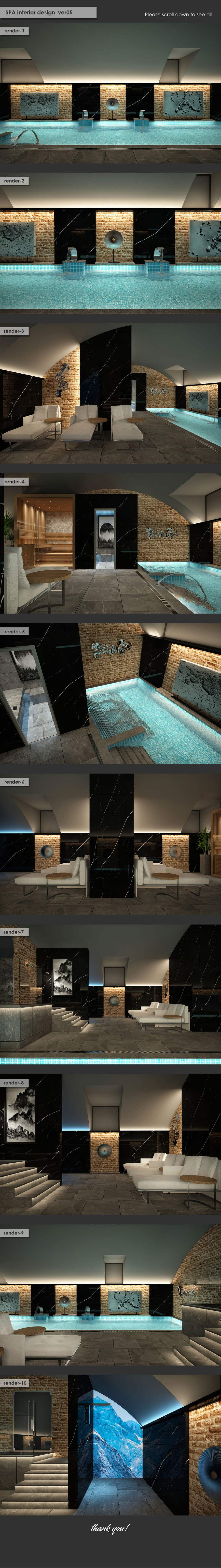 Inscrição nº 29 do Concurso para                                                 3D rendering for a Hotel's Wellness Area
                                            