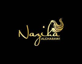 #223 for Need experienced logo designer

A logo for a beauty salon is needed
The name is (Naziha AlGharawi)
The wanted color is 3d golden with baby pink
***This must be exclusive and creative design by DesignDrive96