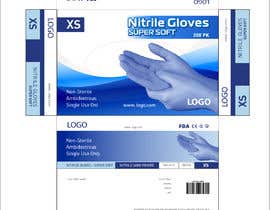 Nro 72 kilpailuun Nitrile Gloves Box packaging käyttäjältä yasineker