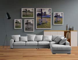 #12 per Ad image for social media presenting a canvas in a livingroom da meghla1384