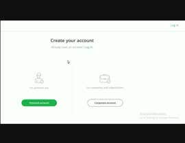 Nro 15 kilpailuun Short video on how to create account on bitstamp.net käyttäjältä pavel571168