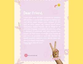 #4 for Letter Template &amp; Hair Scrunchie Packaging by ValenSpace