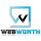 ภาพขนาดย่อของผลงานการประกวด #58 สำหรับ                                                     Logo Design for WebWorth
                                                