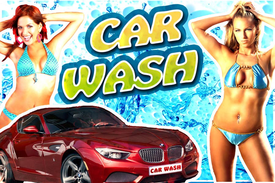 Participación en el concurso Nro.1 para                                                 Design a Banner for Car Wash
                                            