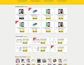 #29 per Design a Website Mockup for premium German electronics brand da nikil02an