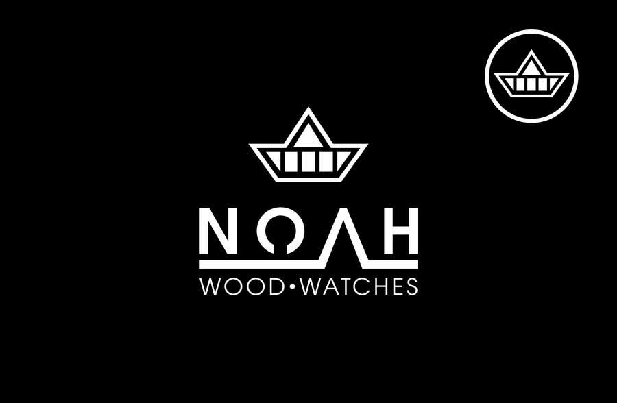 Participación en el concurso Nro.236 para                                                 Redesign a Logo for wood watch company: NOAH
                                            