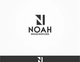 #140 dla Redesign a Logo for wood watch company: NOAH przez rockbluesing