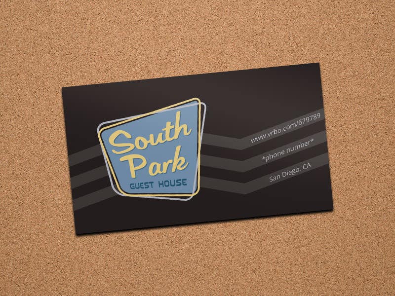 Příspěvek č. 86 do soutěže                                                 Design a Logo/ Business card for South Park Guest House
                                            