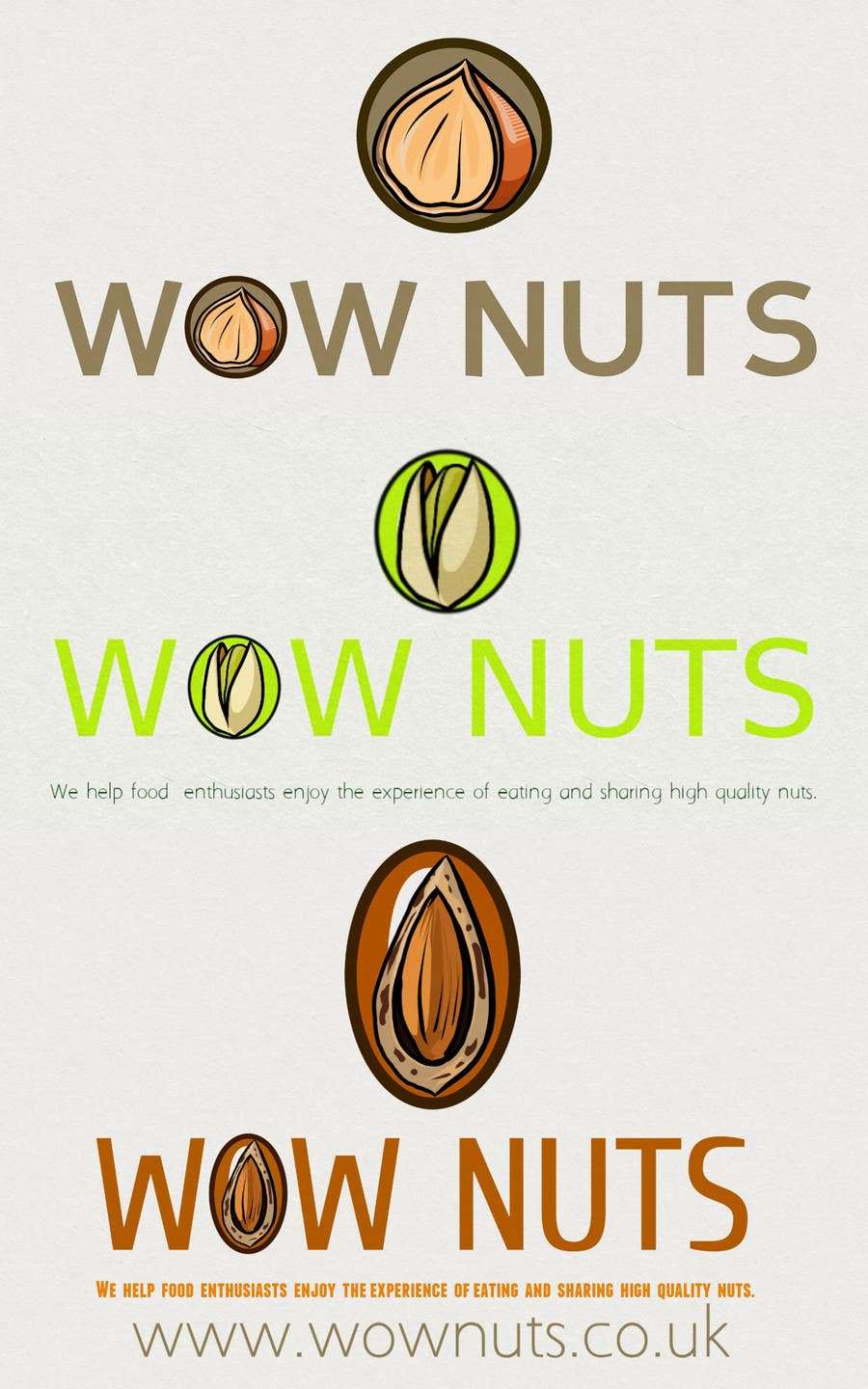 Konkurrenceindlæg #258 for                                                 Design a Logo for WOW Nuts
                                            
