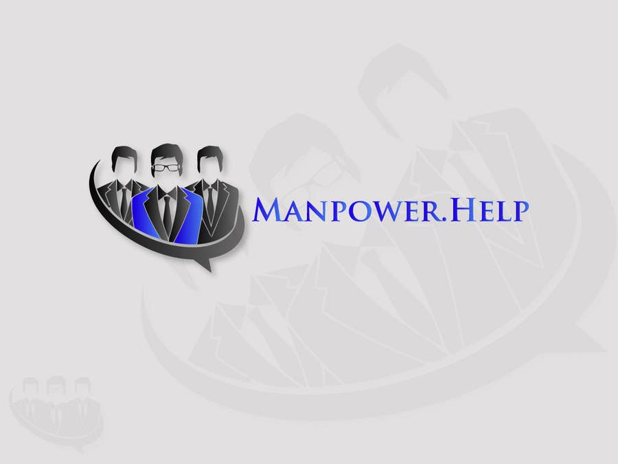 Contest Entry #18 for                                                 Logo for Manpower.Help
                                            