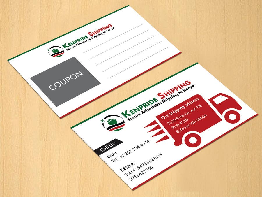 Contest Entry #39 for                                                 Design some Business Card for shipping company
                                            