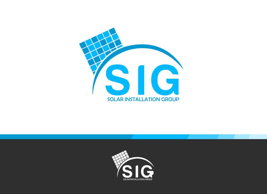 ผลงานการประกวด #51 สำหรับ                                                 Design a Logo for SIG - Solar Installation Group
                                            