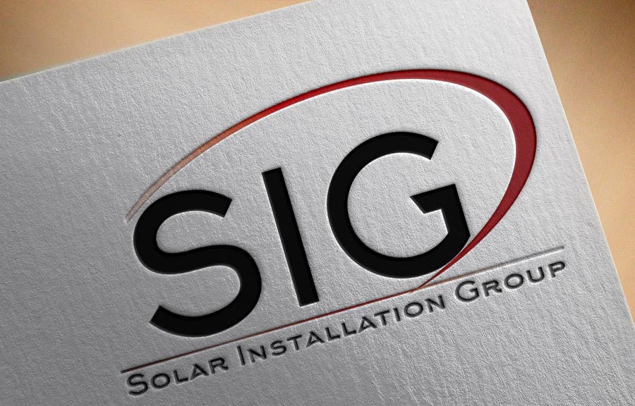 Proposition n°28 du concours                                                 Design a Logo for SIG - Solar Installation Group
                                            