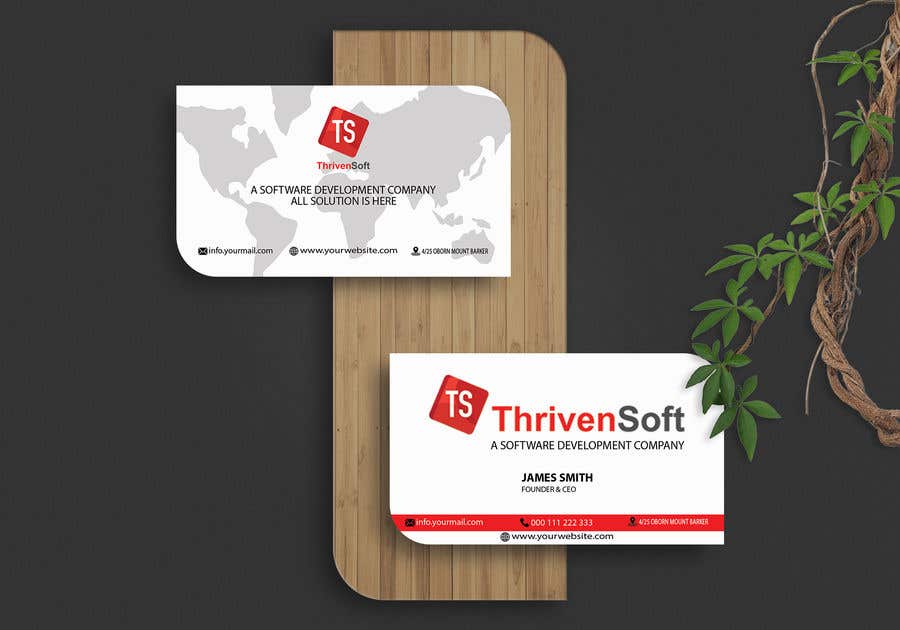 Contest Entry #617 for                                                 Design a super creative business card.
                                            