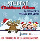 #54 para Design a student Christmas album cover for for a music school **Easy Brief** por bambi90design