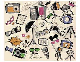 #7 for Seamless Doodle Style Pattern (Photography Related) by nonie26