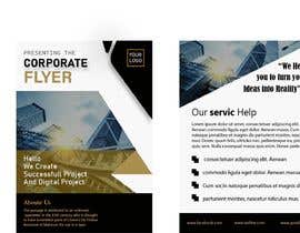 #136 para Create a 2-page promotional flyer de oishykhan57