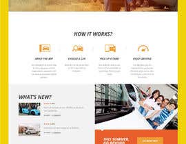 #14 untuk Homepage design for a informational travel website oleh sharifkaiser