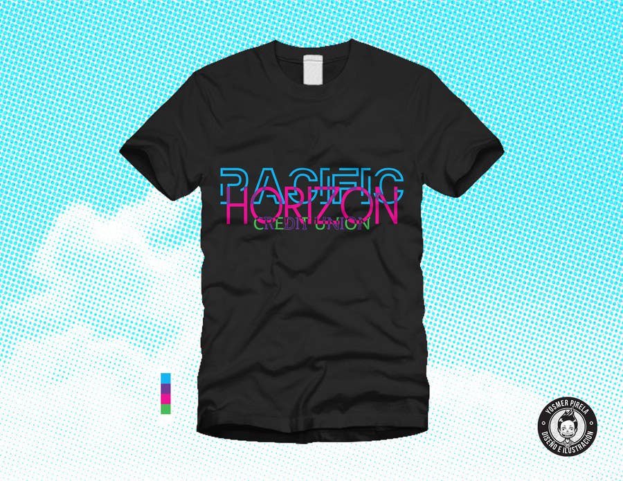Tävlingsbidrag #25 för                                                 Design a custom T-Shirt for Pacific Horizon
                                            