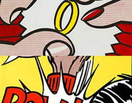 #8 for Pop Art Comic painting collage Roy Lichtenstein by brendonart