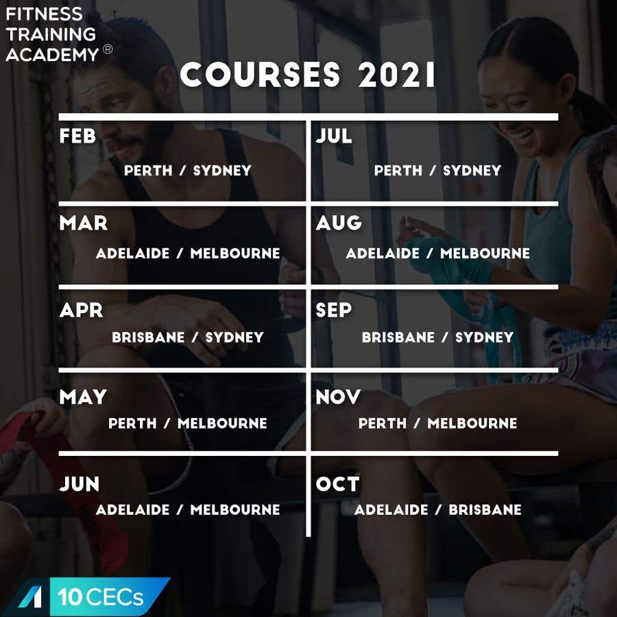 Kandidatura #2për                                                 2021 Course Calendar
                                            