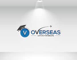 #4 untuk Unique Logo for overseas education consultancy,  V OVERSEAS,  TAG LINE  Let&#039;s Fly for Dreams oleh shafiislam079