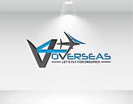 #54 untuk Unique Logo for overseas education consultancy,  V OVERSEAS,  TAG LINE  Let&#039;s Fly for Dreams oleh lovelum572
