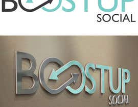 #19 dla Design a Logo and social media cover photo for Boost Up Social przez valentinoascione