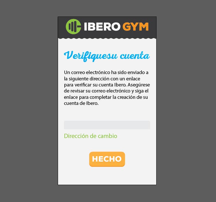 Participación en el concurso Nro.49 para                                                 Design an App Mockup for a Gym
                                            
