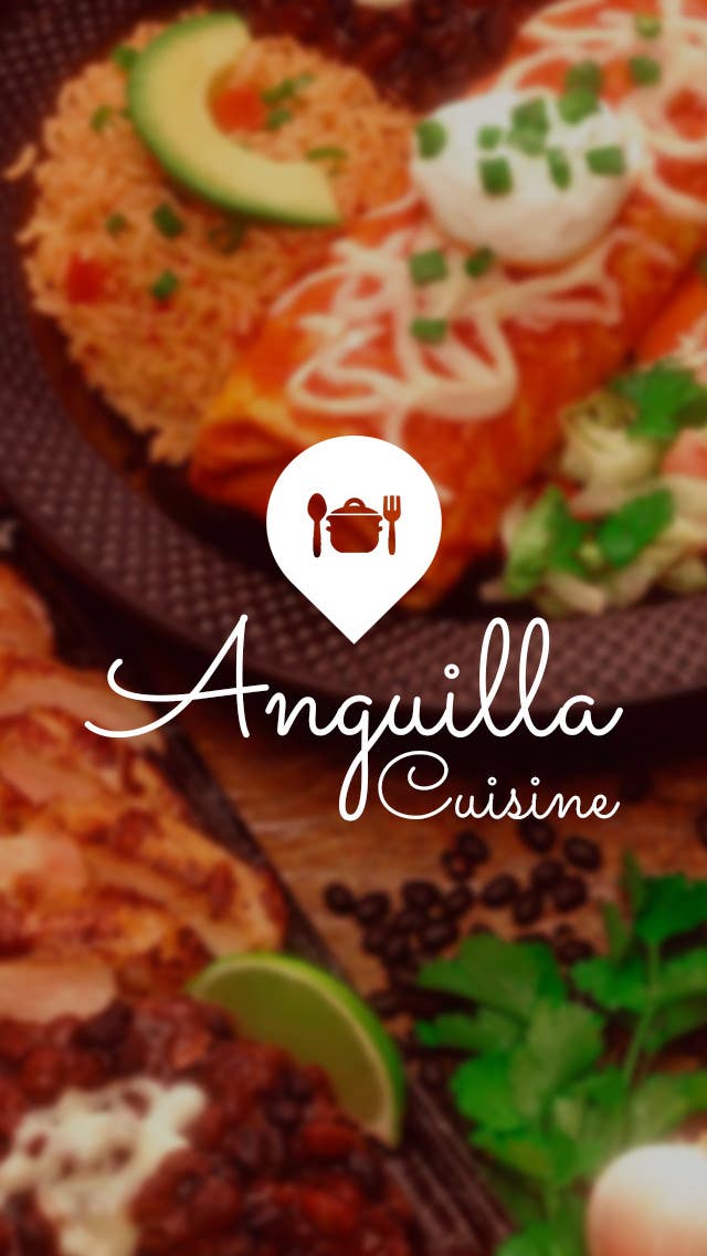 Natečajni vnos #11 za                                                 Anguilla Cuisine App UI Mockup
                                            