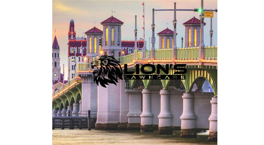 Contest Entry #104 for                                                 I need you to create a logo for my new company. The name of my company is “Lion’s Lawn Care”. We are in St Augustine FL and I would like my logo to incorporate the Bridge Of Lions which is in our town.  - 28/11/2020 19:00 EST
                                            