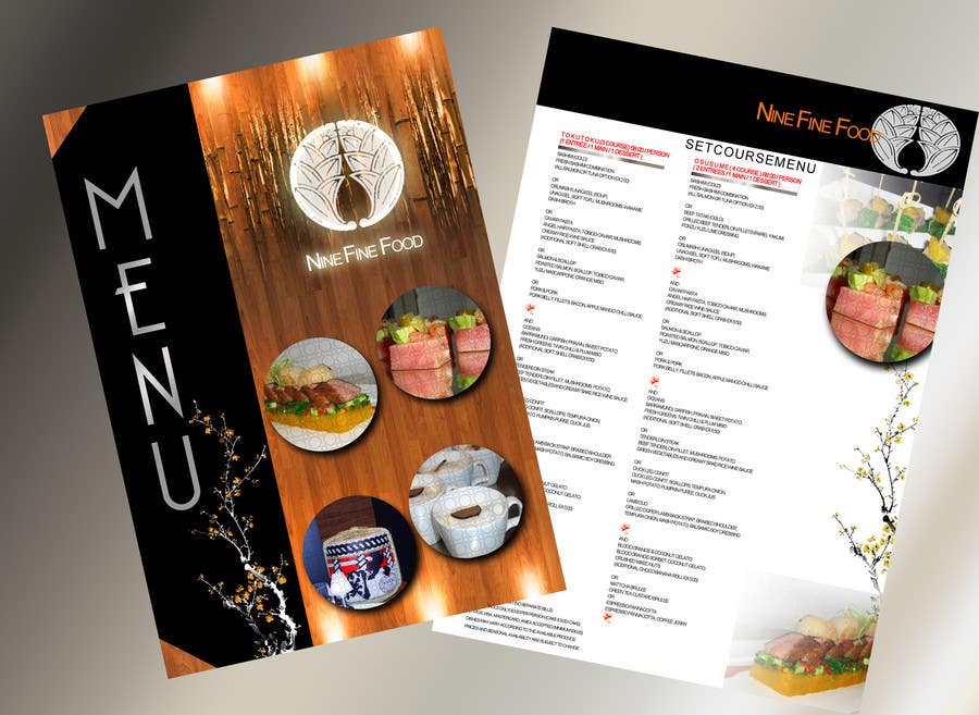Participación en el concurso Nro.27 para                                                 Design a Restaurant Menu for Modern Japanese Restaurant
                                            