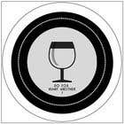 #11 for Designs for 4 wine/cocktail coasters by operat0r