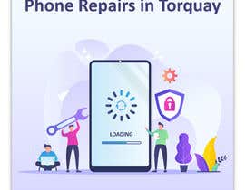 #38 ， Company Specialising in phone/tablet repairs and accessories. Need graphics to use for social media post. Needs to say 3 separate things. “Phone Repairs in Torquay” “20% off Everything” “Win a New iPad 2020 Model” Pics attached of the style we like 来自 himelrafi101