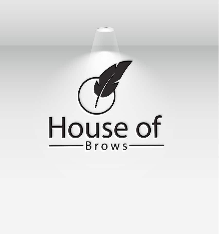 Penyertaan Peraduan #119 untuk                                                 House of brows
                                            