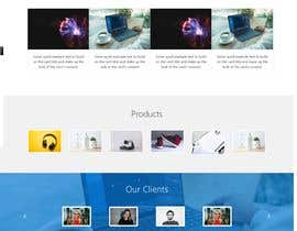 #44 for Build me simple single page web page based on bootstrap framework by hamjahweb