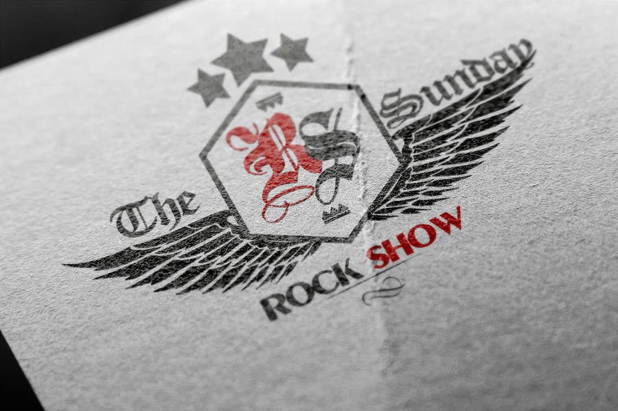 Kilpailutyö #57 kilpailussa                                                 Design a Logo for The Sunday Rock Show
                                            