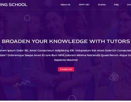 #19 for Home page design for a Filming school website by Abderrahmanea