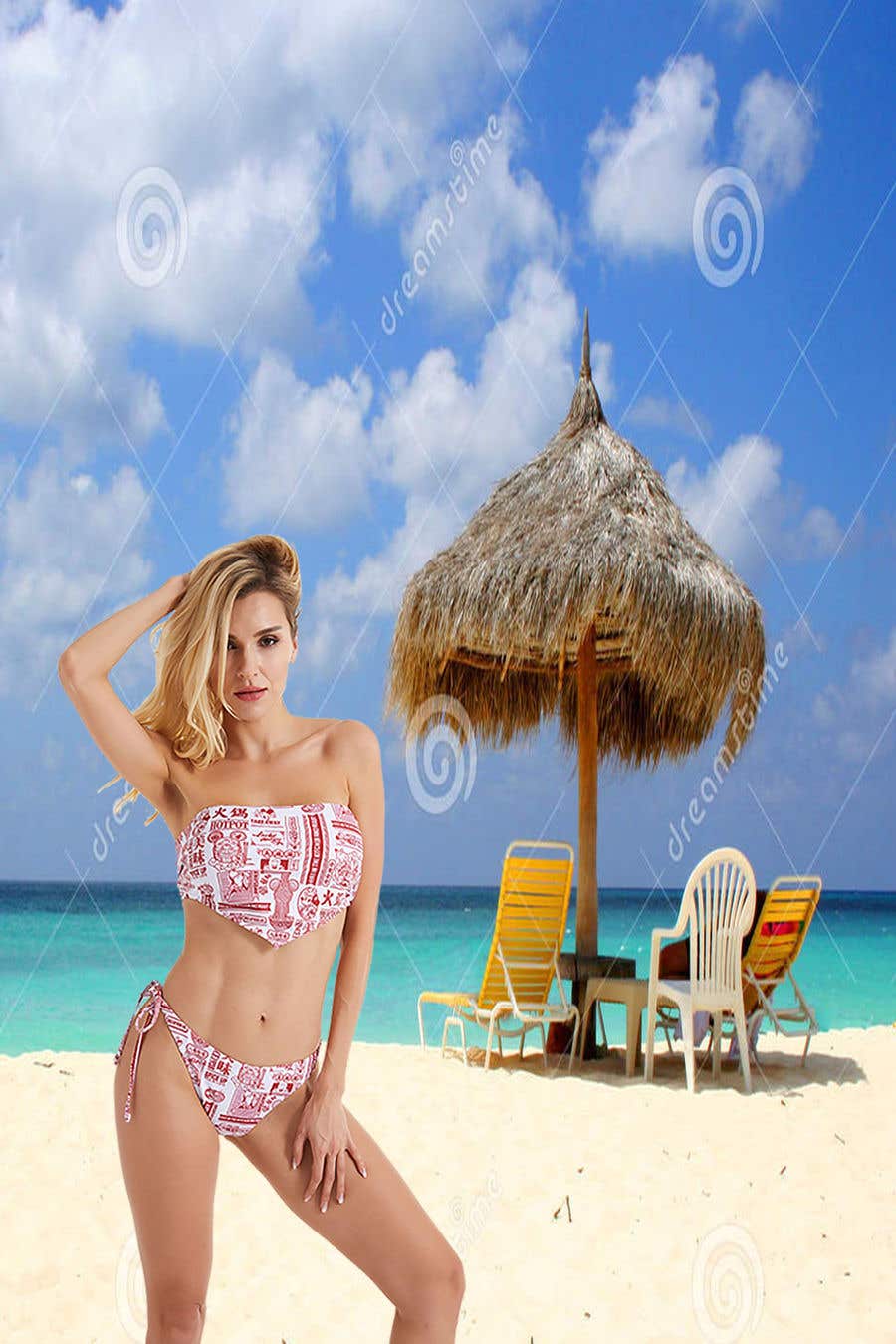 Contest Entry #35 for                                                 photoshop a few swimwear advertising picture for me
                                            