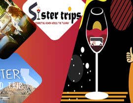 Nro 39 kilpailuun Website banner - Sister Trips käyttäjältä afrinjui839