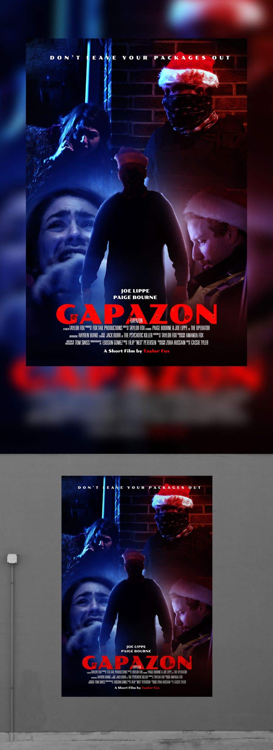 Contest Entry #83 for                                                 Create a Movie Poster - "Gapazon" (short film)
                                            