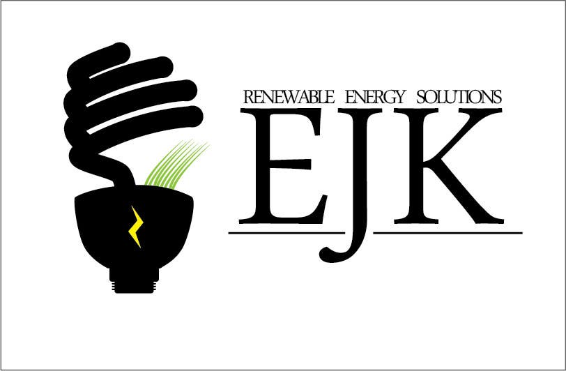Συμμετοχή Διαγωνισμού #21 για                                                 Deign a Logo and Business Card for EJK Renewable Energy Solutions
                                            