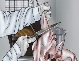 #67 untuk Illustration is needed to show Fried Chicken Cooking Process oleh Hephaestusent