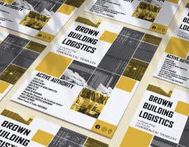#179 untuk Brown Building Logistics Flyer oleh riimi1996