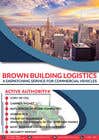 #122 para Brown Building Logistics Flyer por Rejoan68