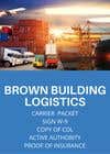 #28 for Brown Building Logistics Flyer by nurwny63