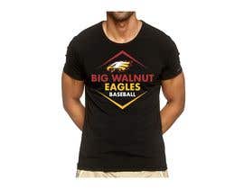 #158 untuk Big Walnut Eagles Baseball Tee Shirt Design oleh kaygraphic