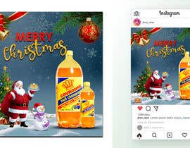 #83 untuk Christmas Ad for Instagram - Cola Company oleh russellgd85