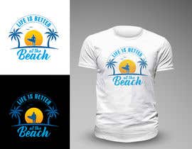 #974 untuk Beach Themed T-Shirt Design oleh CenturionArts