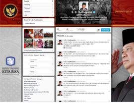 #172 untuk Twitter @SBYudhoyono Indonesian President Design Contest #Presidentwit oleh alfianrismawan